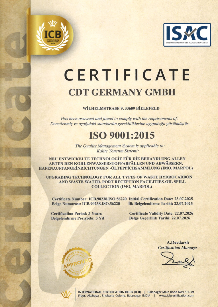 Our Certificates